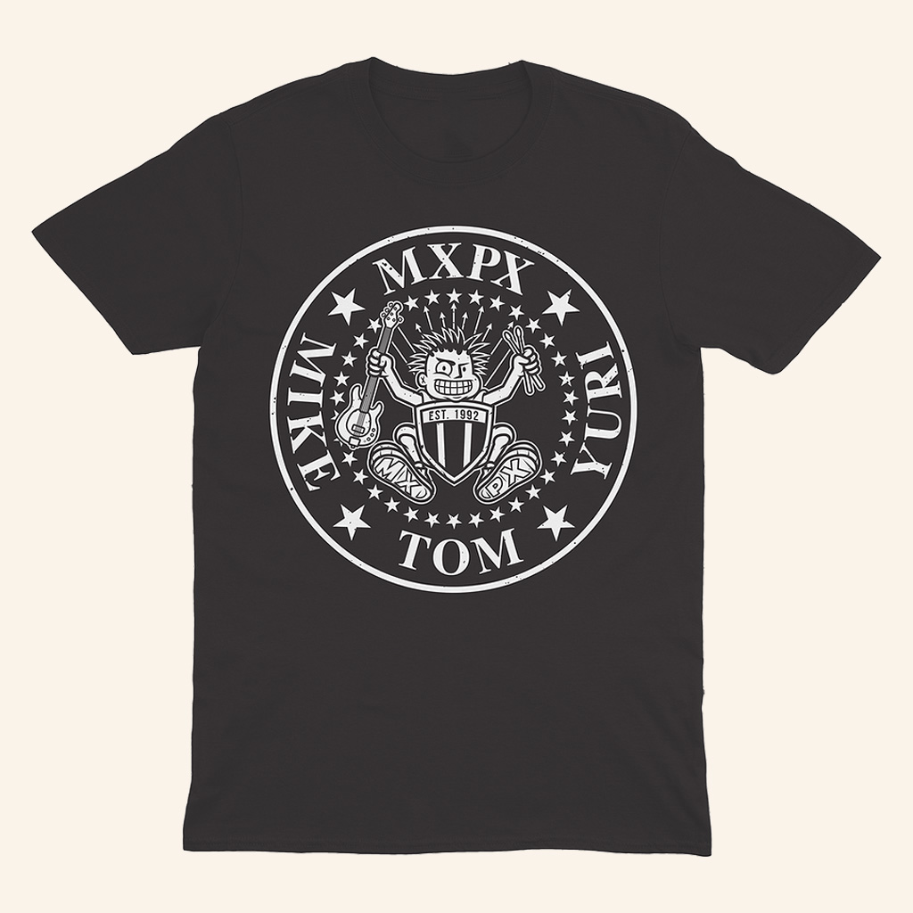MxPx Merch Px Seal T-Shirt Mike Tom Yuri Shirt Best Gifts For Music Lovers