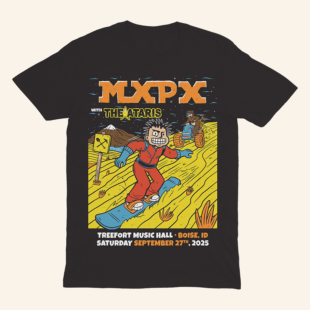 MxPx Merch Treefort Music Hall Boise ID T-Shirt Best Gifts For Music Lovers