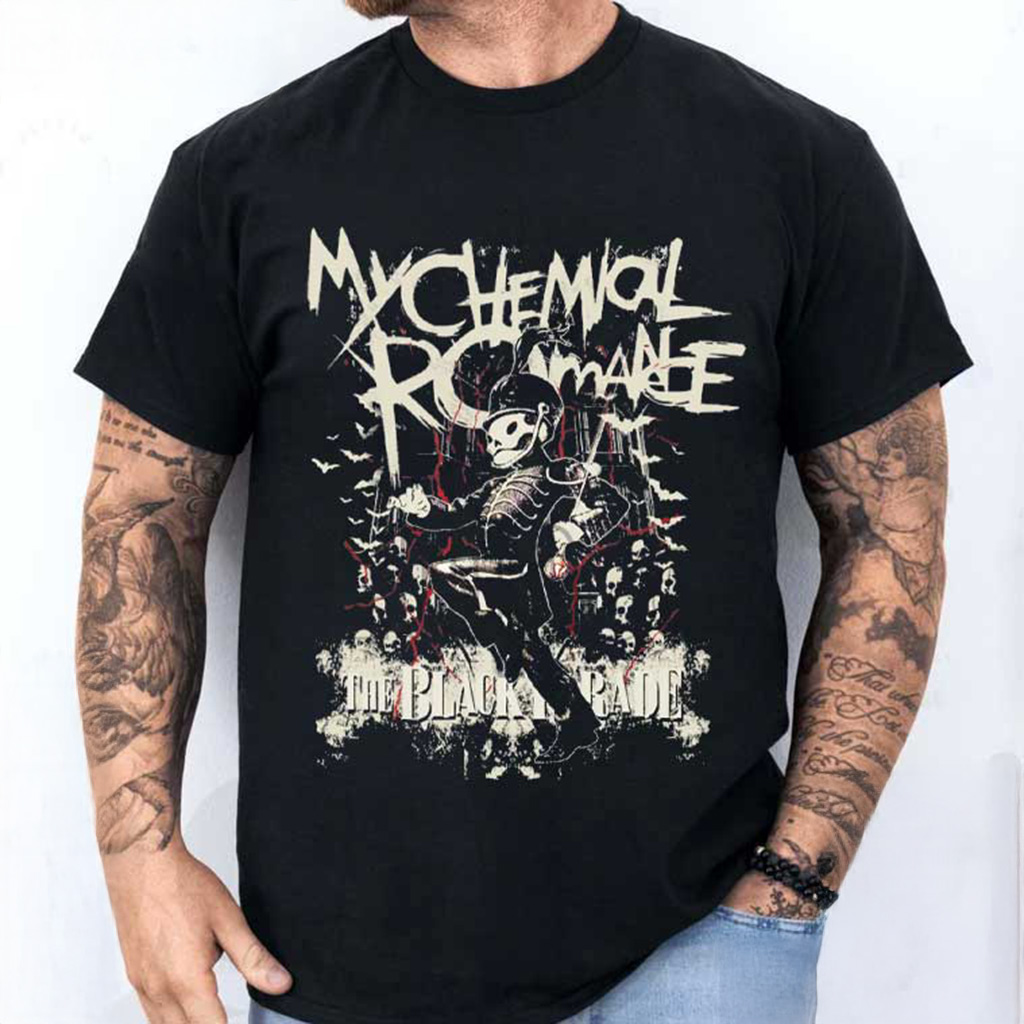 My Chemical Romance 2025 Black Parade Tour T-Shirt Gifts For Rock Fans My Chemical Romance 2025 Black Parade Tour T-Shirt Gifts For Rock Fans