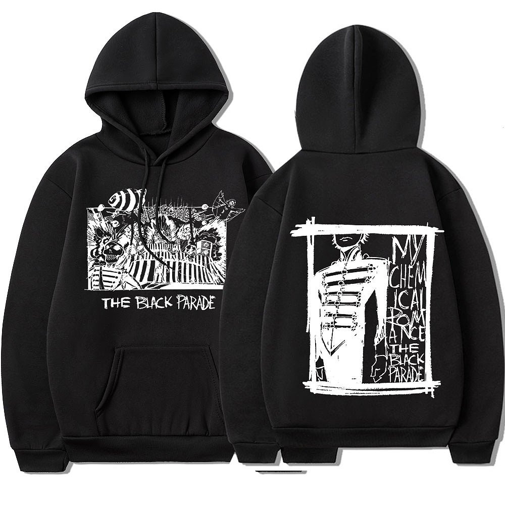 My Chemical Romance Dead Hoodie Black Parade Punk Emo Rock Band Hoodie Sheruniverse Best Gift For Fans