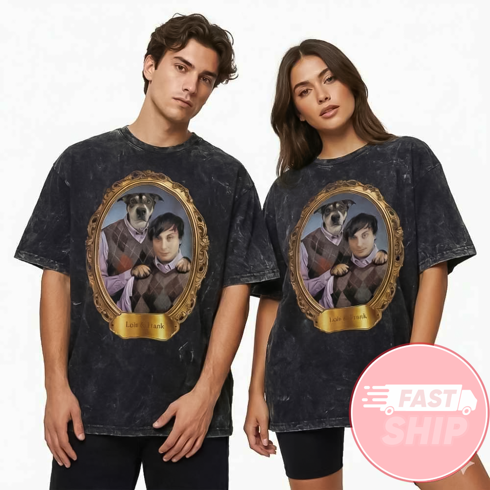 My Chemical Romance Live At Estadio GNP Seguros Long Live Feb 14-15 2026 Frank Lero And Lois Dog Parody Washed T-Shirt