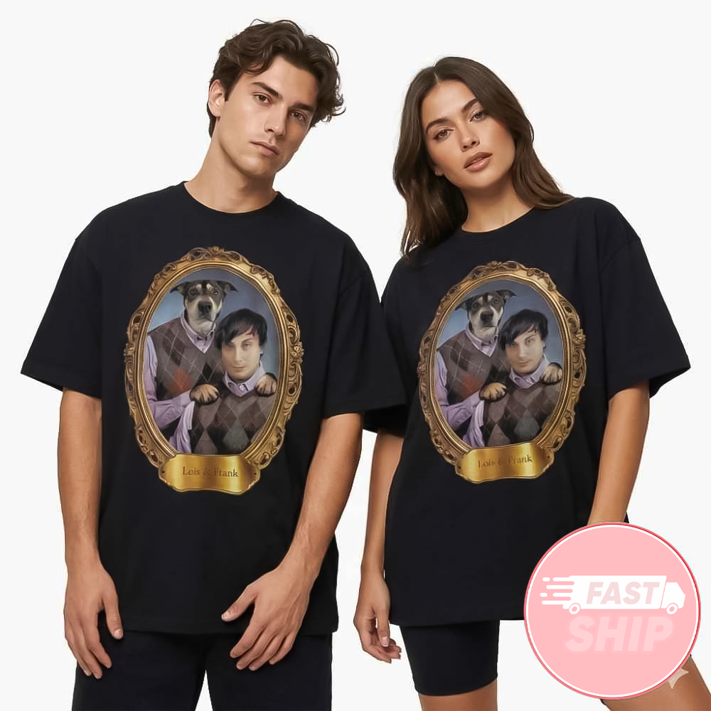 My Chemical Romance Live At Estadio GNP Seguros Long Live February 2026 Frank Iero And Lois Dog Parody T-Shirt