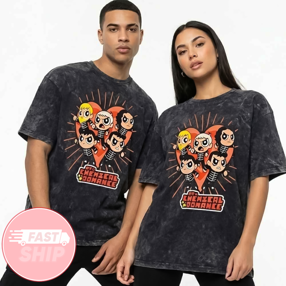 My Chemical Romance Long Live The Black Parade Tour February 13 2026 Washed T-Shirt Fan Gifts