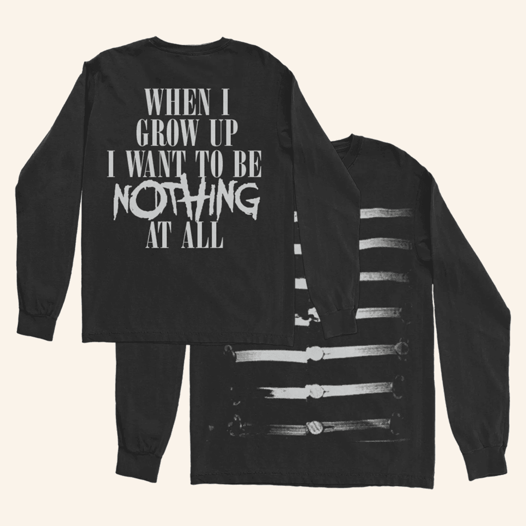 My Chemical Romance Merch Nothing Long Sleeve Shirt Dad Gifts My Chemical Romance Merch Nothing Long Sleeve Shirt Dad Gifts
