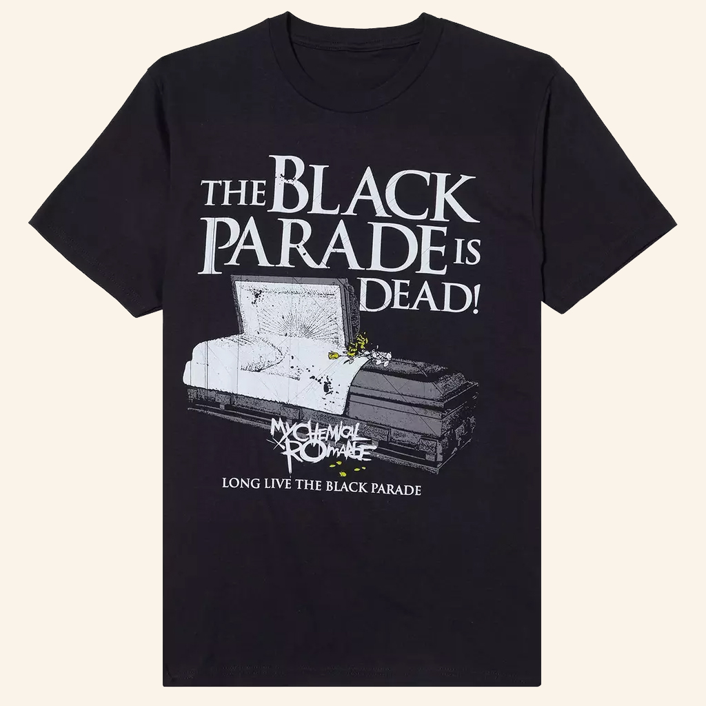 My Chemical Romance Merch The Black Parade Is Dead T-Shirt Cool Gifts For Rock Lovers