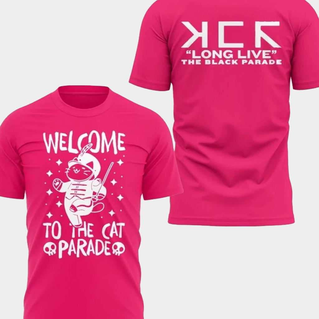 My Chemical Romance The Cat Parade 2026 Mexico Tour T-Shirt My Chemical Romance Merch Fan Gifts My Chemical Romance The Cat Parade 2026 Mexico Tour T-Shirt My Chemical Romance Merch Fan Gifts