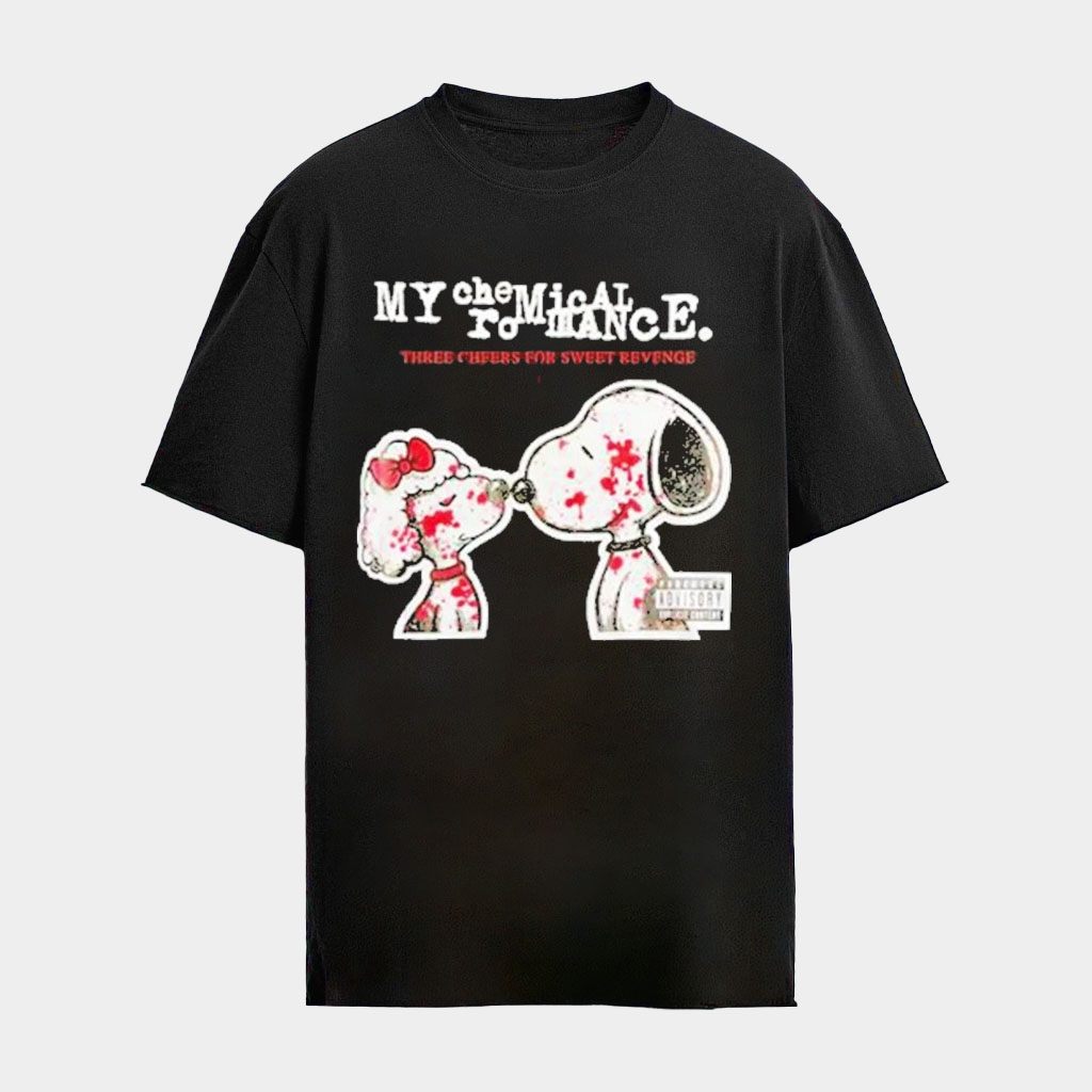 My Chemical Romance Three Cheers For Sweet Revenge Snoopy 2026 Shirt My Chemical Romance Merch My Chemical Romance Three Cheers For Sweet Revenge Snoopy 2026 Shirt My Chemical Romance Merch