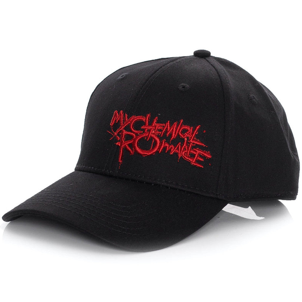 My Chemical Romance Tour Merch Black Parade Logo Baseball Hat Gifts For Boyfriend My Chemical Romance Tour Merch Black Parade Logo Baseball Hat Gifts For Boyfriend