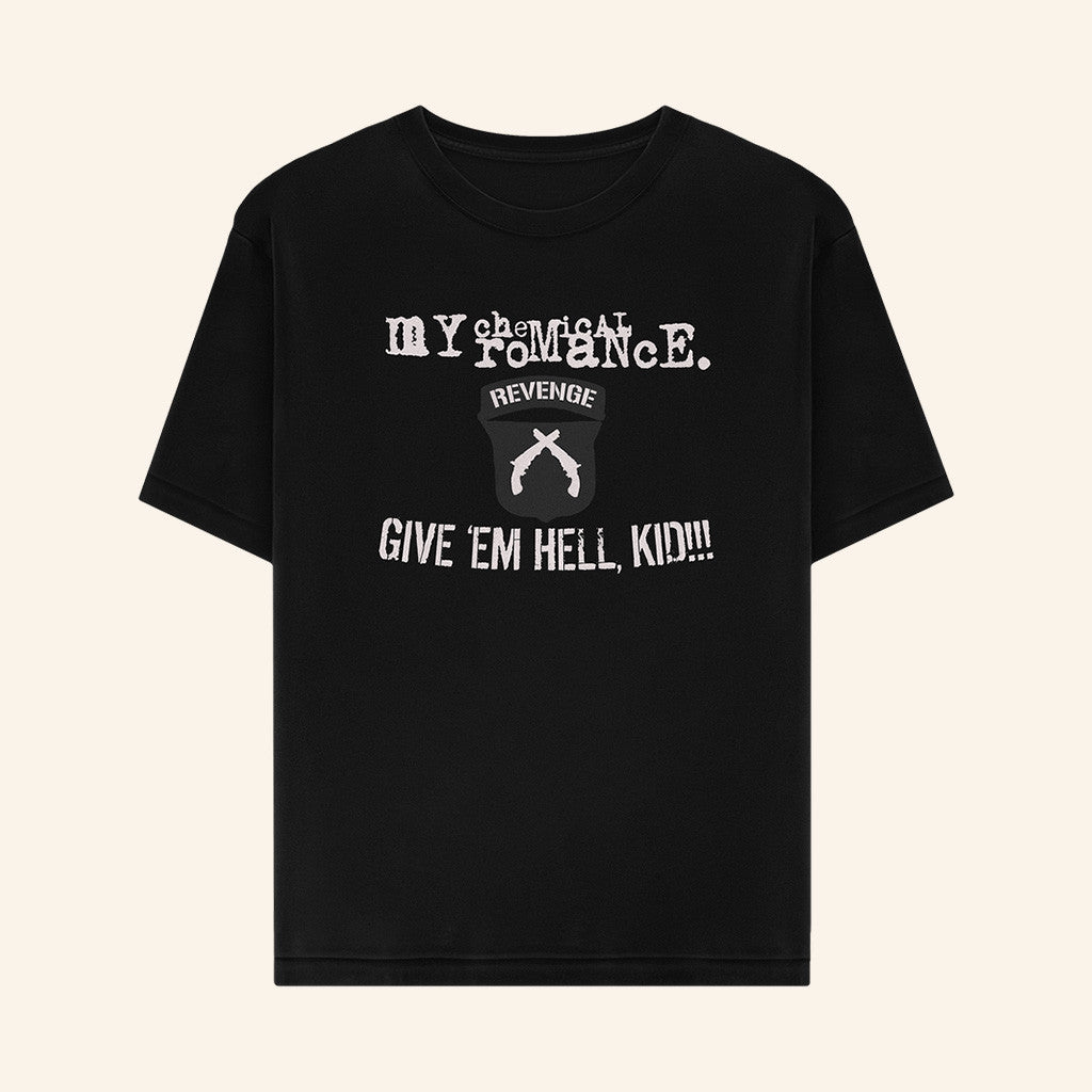 My Chemical Romance Tour Merch Give Em Hell Kid T-Shirt Best Gifts For Dad My Chemical Romance Tour Merch Give Em Hell Kid T-Shirt Best Gifts For Dad