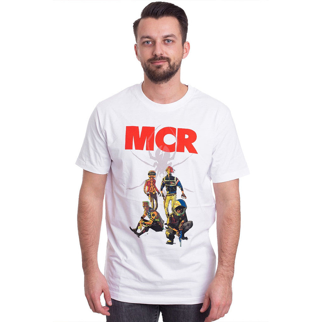 My Chemical Romance Tour Merch Killjoys Pinup White T-Shirt Gifts For Dudes My Chemical Romance Tour Merch Killjoys Pinup White T-Shirt Gifts For Dudes