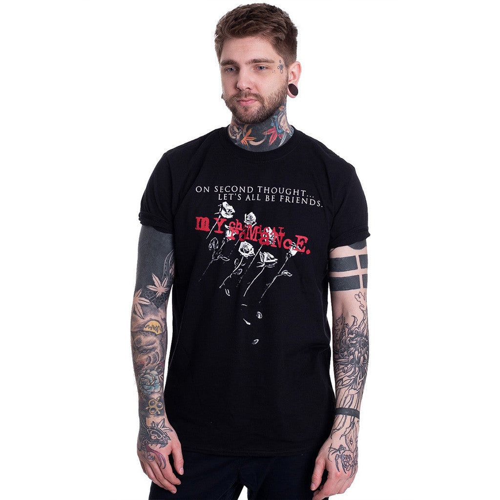 My Chemical Romance Tour Merch Let's All Be Friends T-Shirt Gifts For Dad My Chemical Romance Tour Merch Let's All Be Friends T-Shirt Gifts For Dad