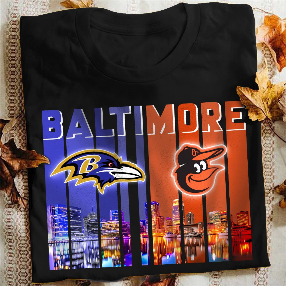 My City My Team Baltimore City Sports Team T-Shirt Best Gifts For Baltimore Sports Fans