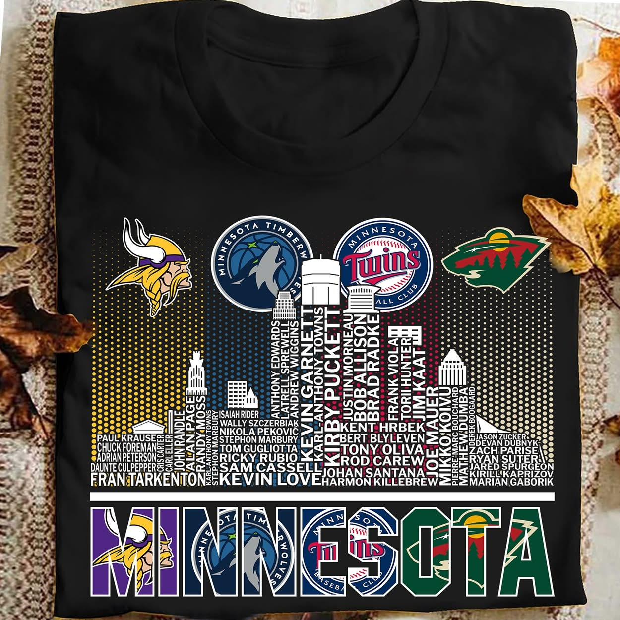 My City My Team Minnesota City Sports Team T-Shirt Best Gifts For Minnesota Sports Fans