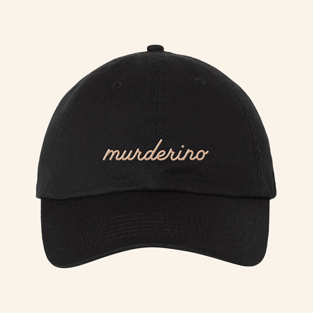 My Favorite Murder Merch Embroidered Murderino Script Hat Christmas Gift Ideas For Dad My Favorite Murder Merch Embroidered Murderino Script Hat Christmas Gift Ideas For Dad