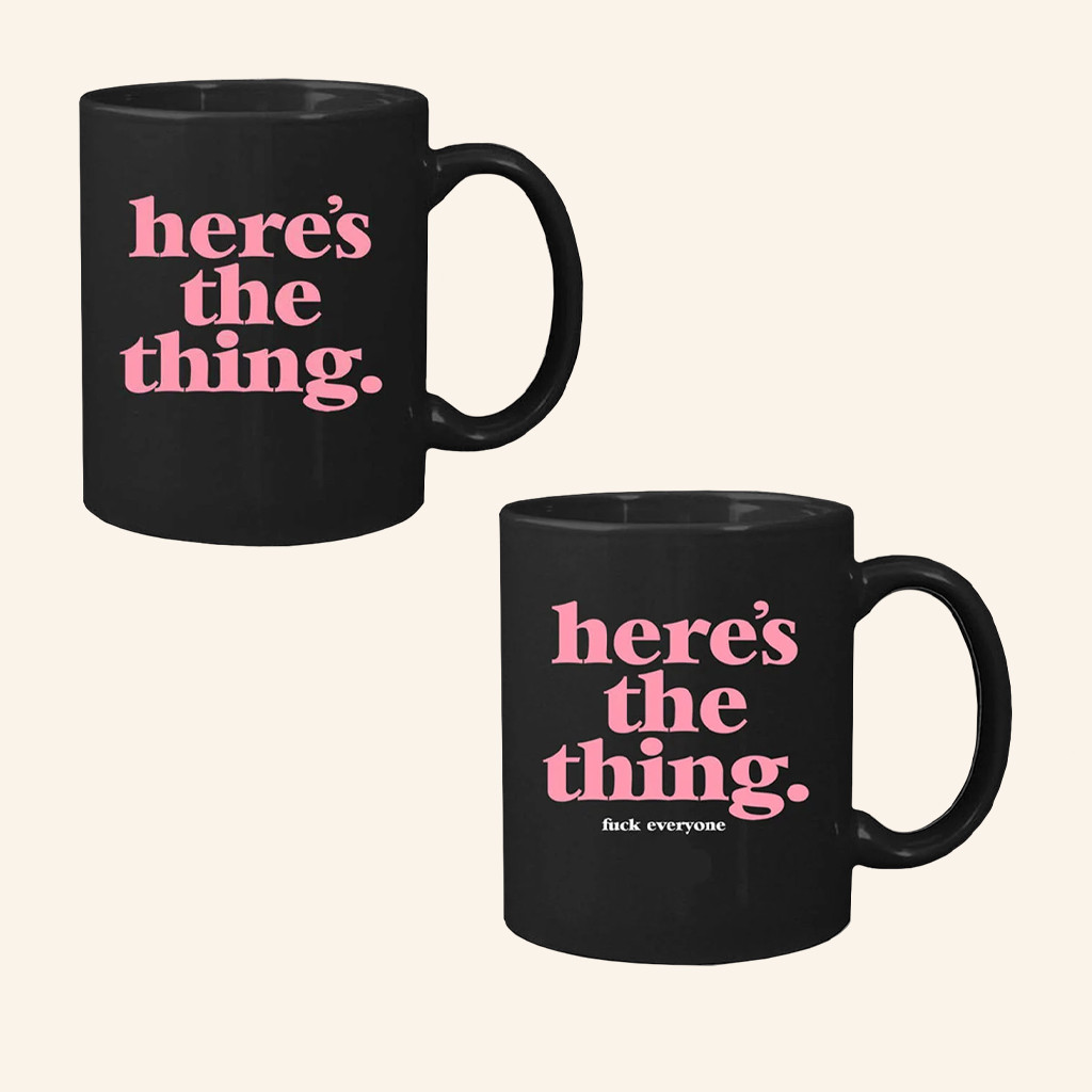 My Favorite Murder Merch Here's The Thing Fck Everyone Vanishing Ink Mug Gifts For Sister
