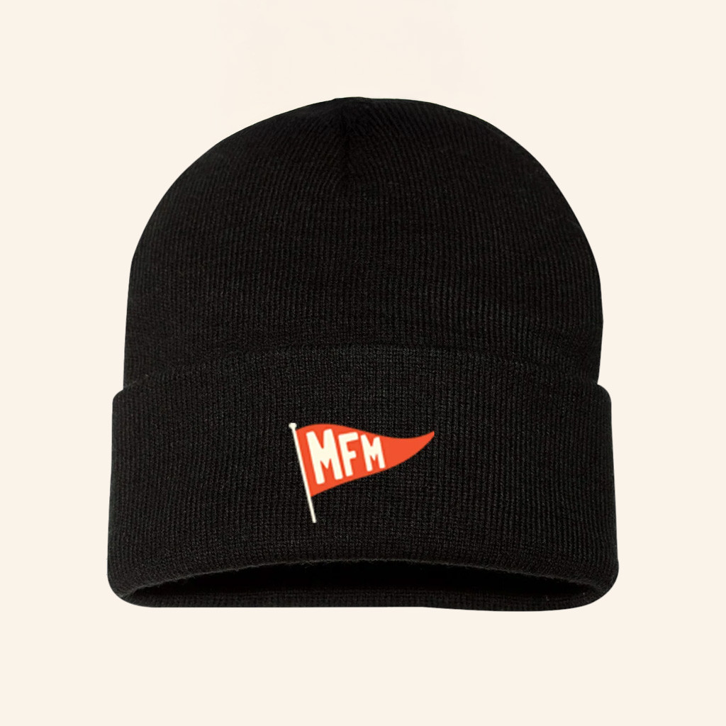 My Favorite Murder Merch MFM Red Flag Beanie Birthday Gift For Husband