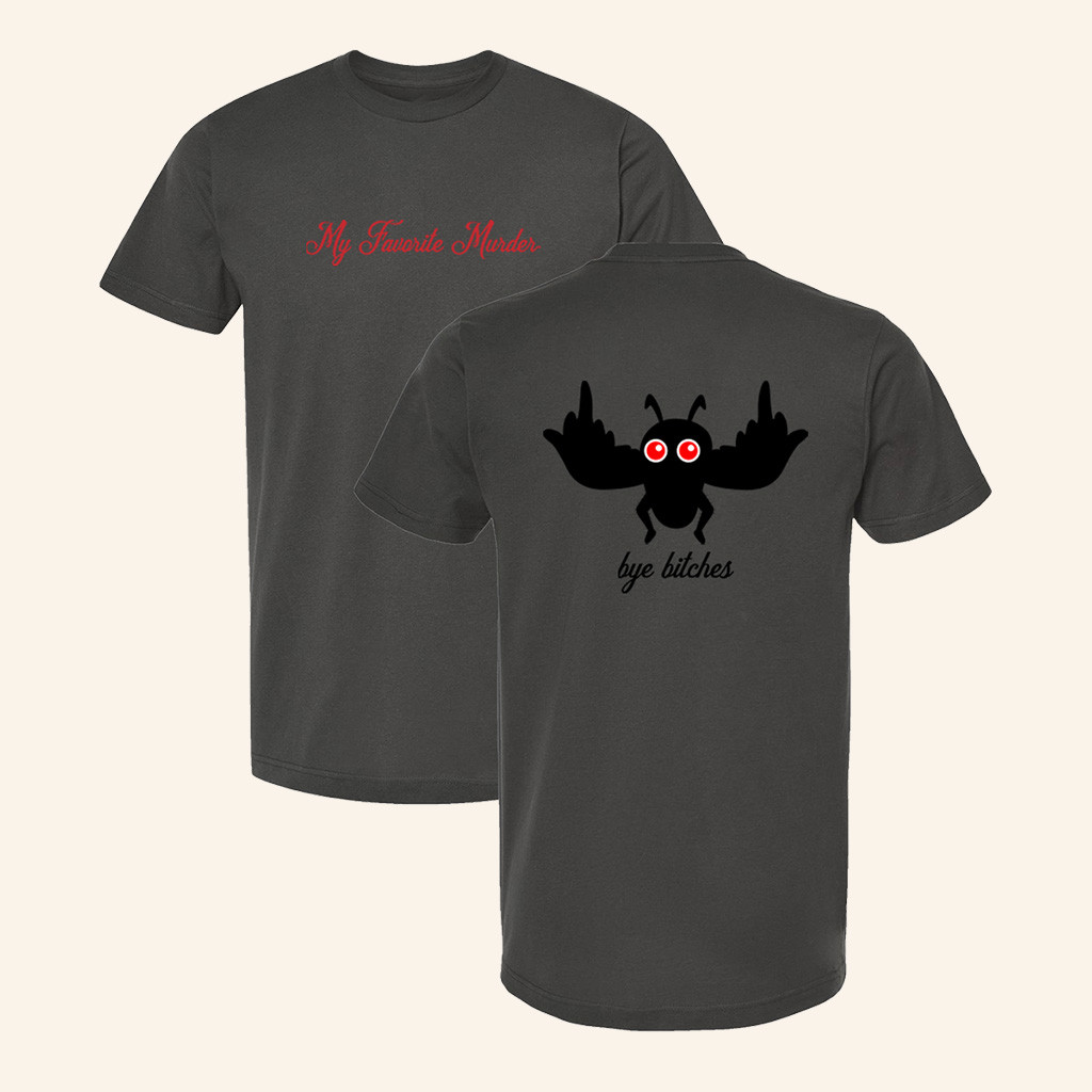 My Favorite Murder Merch Mothman T-Shirt Birthday Presents For Boyfriend My Favorite Murder Merch Mothman T-Shirt Birthday Presents For Boyfriend