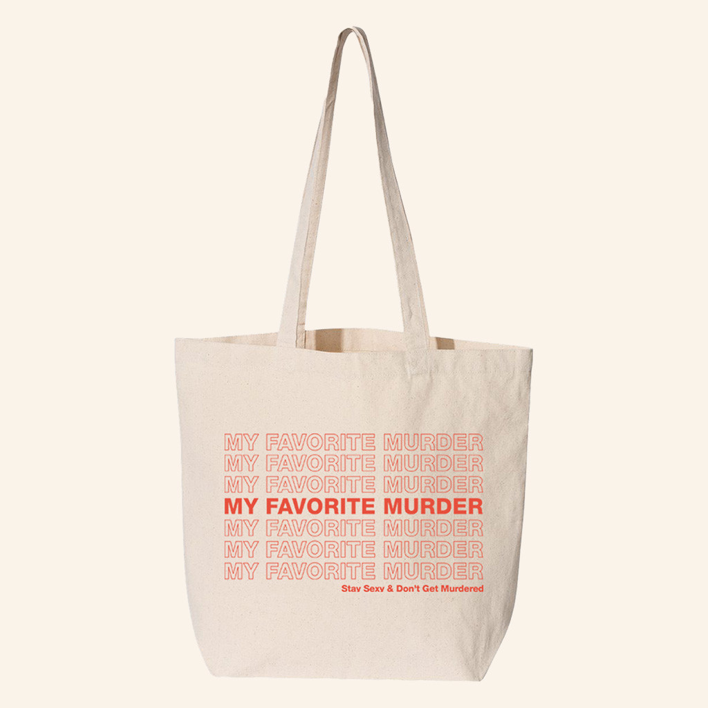 My Favorite Murder Merch SSDGM Thank You Tote Bag Birthday Gift For Wife