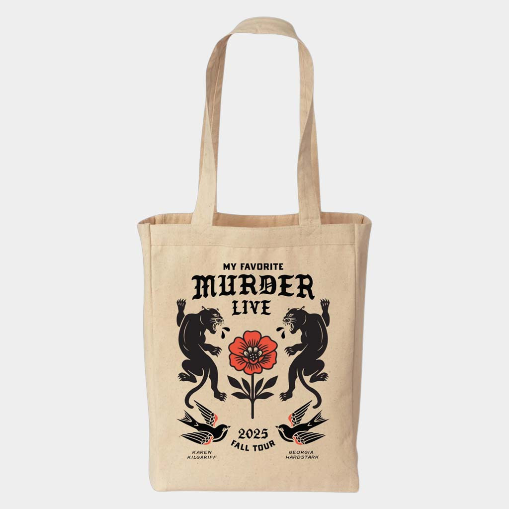 My Favorite Murder My Favorite Murder Live 2025 Fall Tour Tote Bag Gifts For Besties