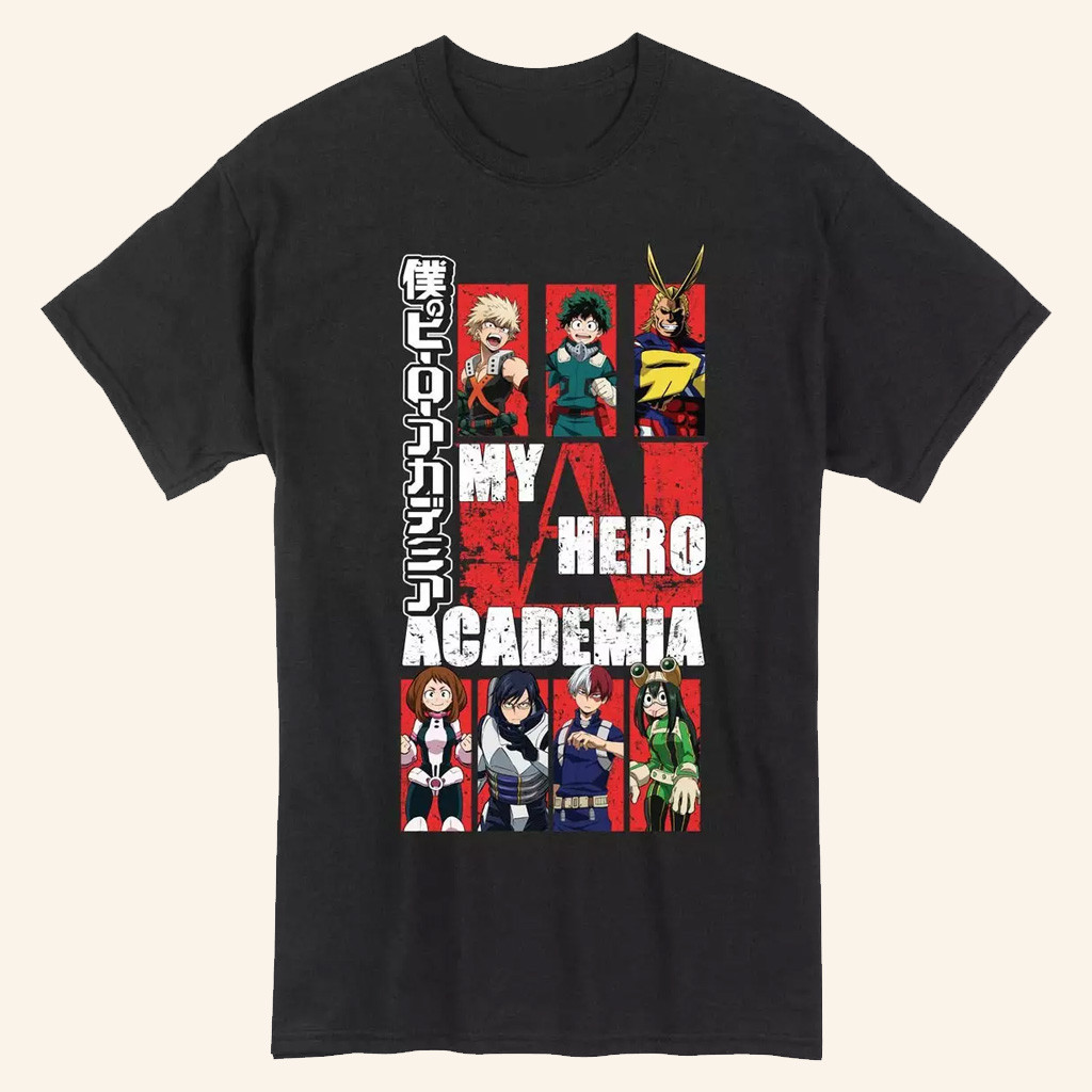 My Hero Academia Merch My Hero Academia Class 1 A UA Heroes And All Might T-Shirt Gifts For Him My Hero Academia Merch My Hero Academia Class 1 A UA Heroes And All Might T-Shirt Gifts For Him