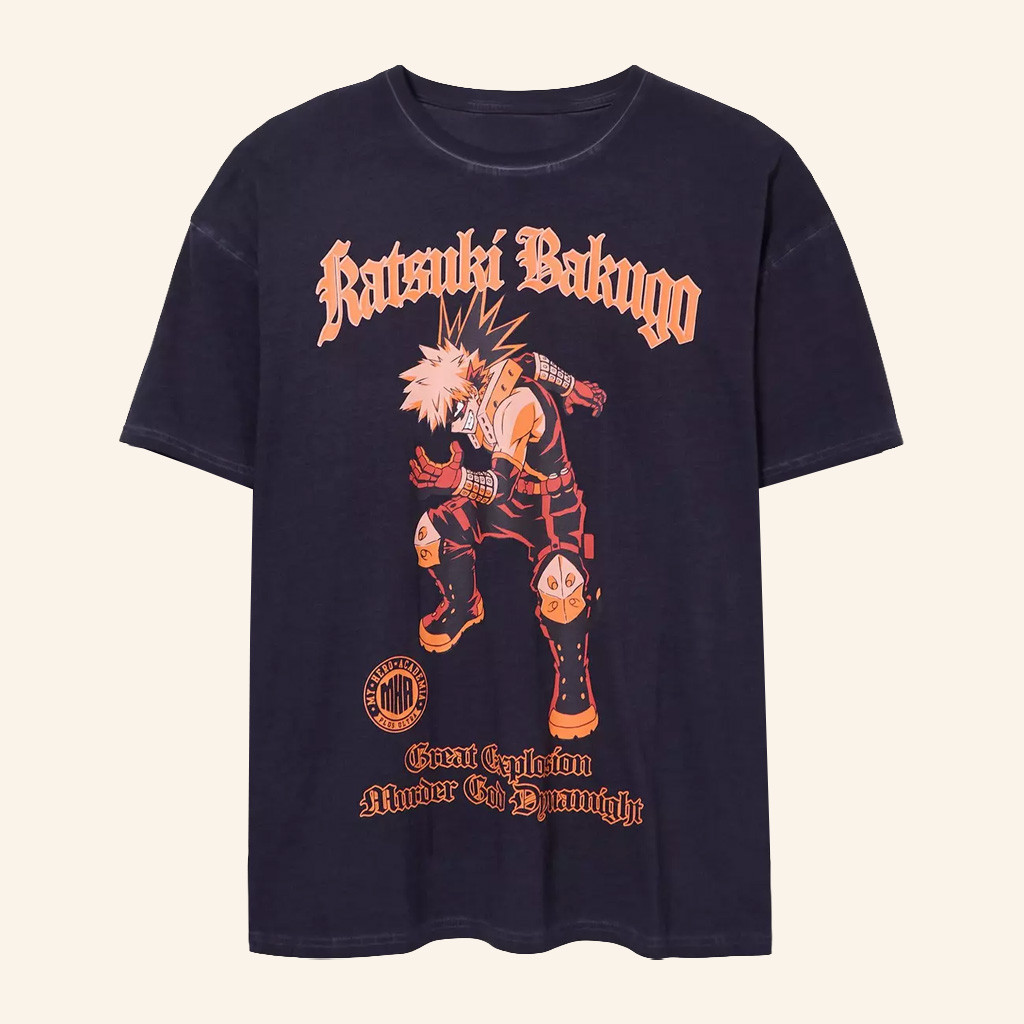 My Hero Academia Merch My Hero Academia Katsuki Bakugo T-Shirt Gifts For Brother My Hero Academia Merch My Hero Academia Katsuki Bakugo T-Shirt Gifts For Brother