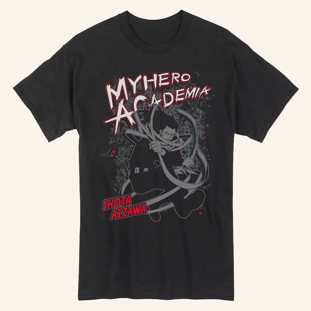 My Hero Academia Merch My Hero Academia Shota Aizawa T-Shirt Gifts For Brother