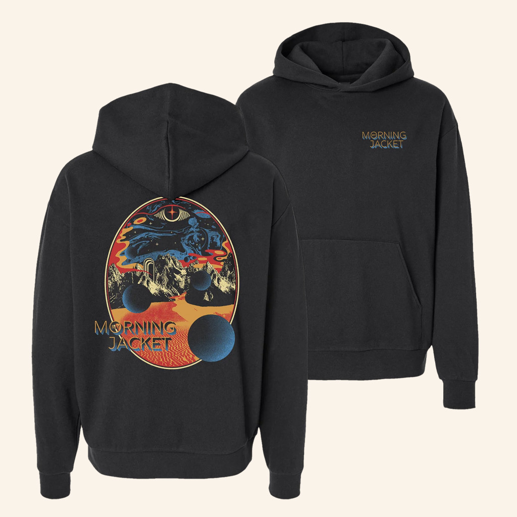 My Morning Jacket Merch Space Oval Hoodie Gifts For Rock Lovers My Morning Jacket Merch Space Oval Hoodie Gifts For Rock Lovers