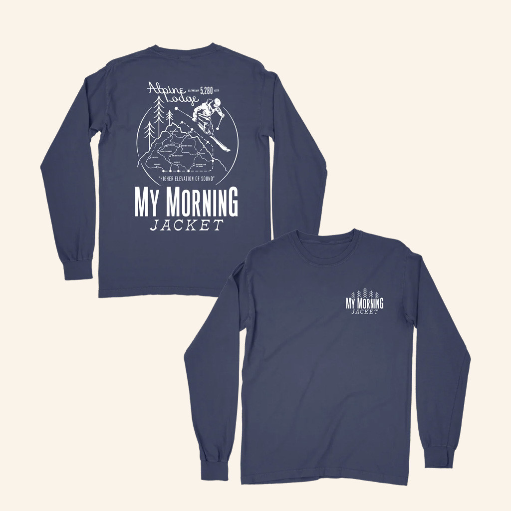 My Morning Jacket Merch Trail Map Long Sleeve T-Shirt Best Christmas Gifts For Husband My Morning Jacket Merch Trail Map Long Sleeve T-Shirt Best Christmas Gifts For Husband