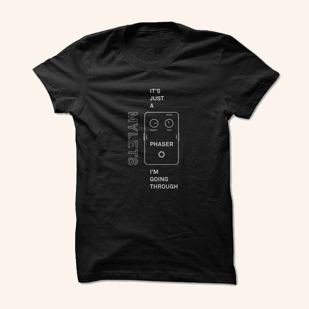 Mylets Merch It's Just A Phaser Black T-Shirt Gifts For Best Friends Mylets Merch It's Just A Phaser Black T-Shirt Gifts For Best Friends