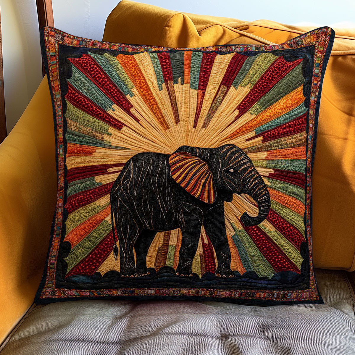 Mystic Elephant Quilt Pillow Case Soft Pillowcase Gift That Brings Sweet Dreams