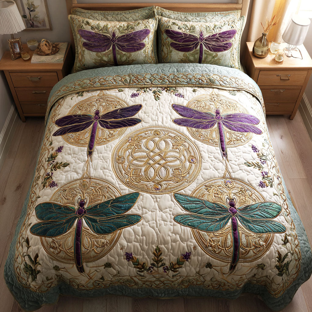 Mystic Garden Quilted Bedding Set Twin Duvet Covers Meaningful Holiday Gift For Children