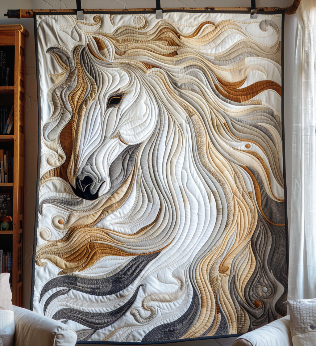 Mystic Mane Quilted Blanket Gifts For Horse Trainers