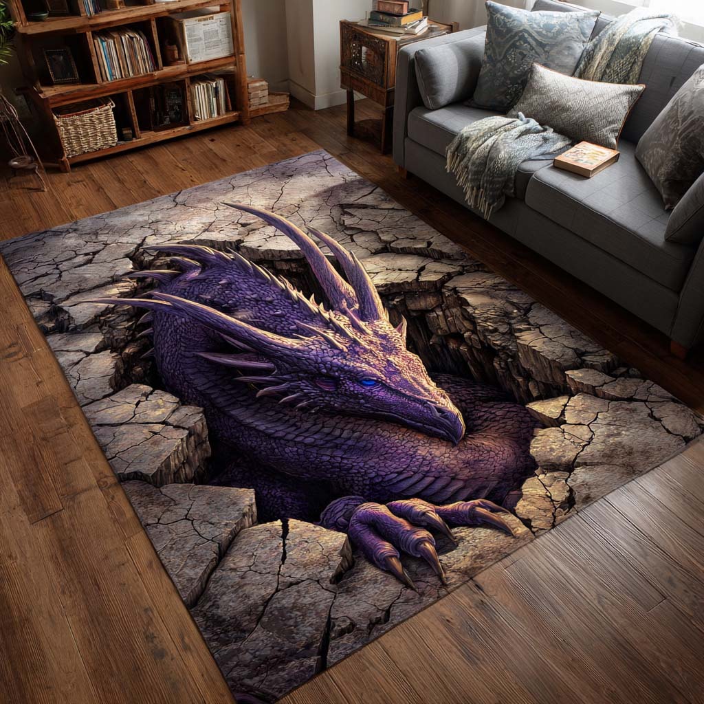 Mystic Scales Area Rug  Modern Rugs Xmas Gift For Whole Family