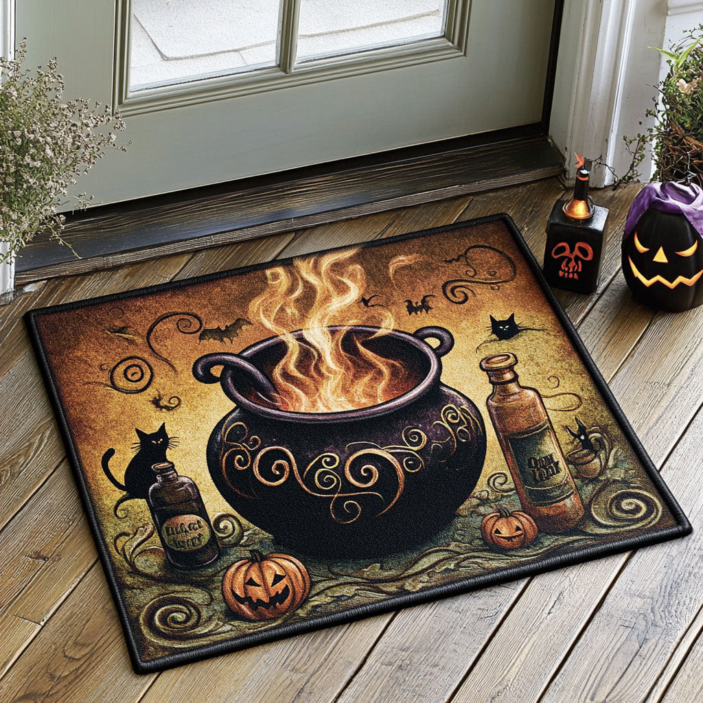 Mystic Steam Doormat Best Decoration Gift For Friends and Family on Halloween Day