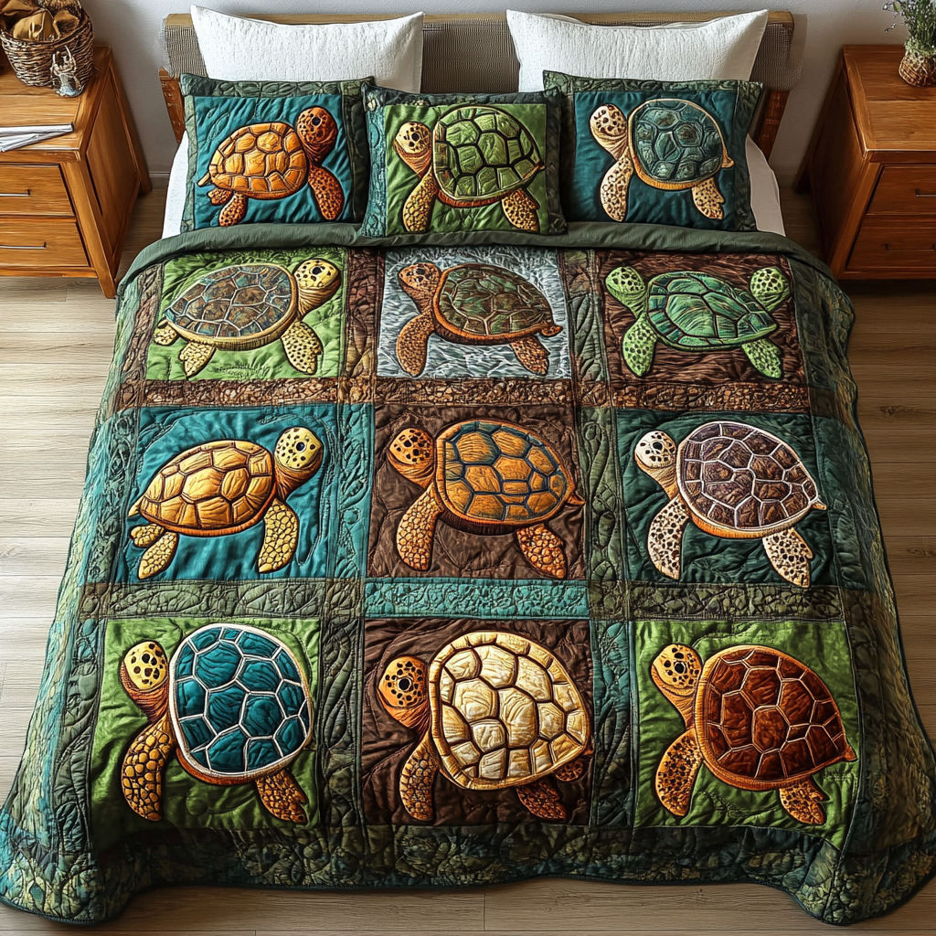 Mystic Tides Quilted Bedding Set Home Comfort Bedding Set That Everyone Will Love