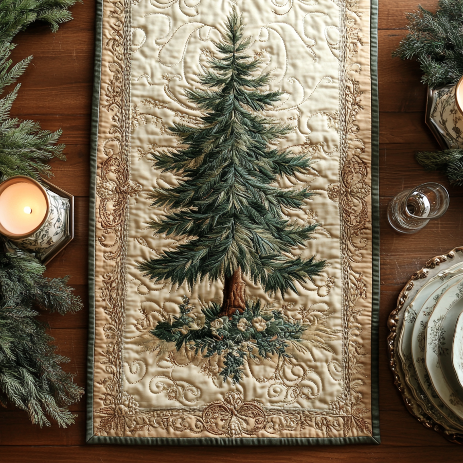 Mystic Woods Quilted Table Runner Dining Room Decor Ideas Cool Gifts For Nature Lovers