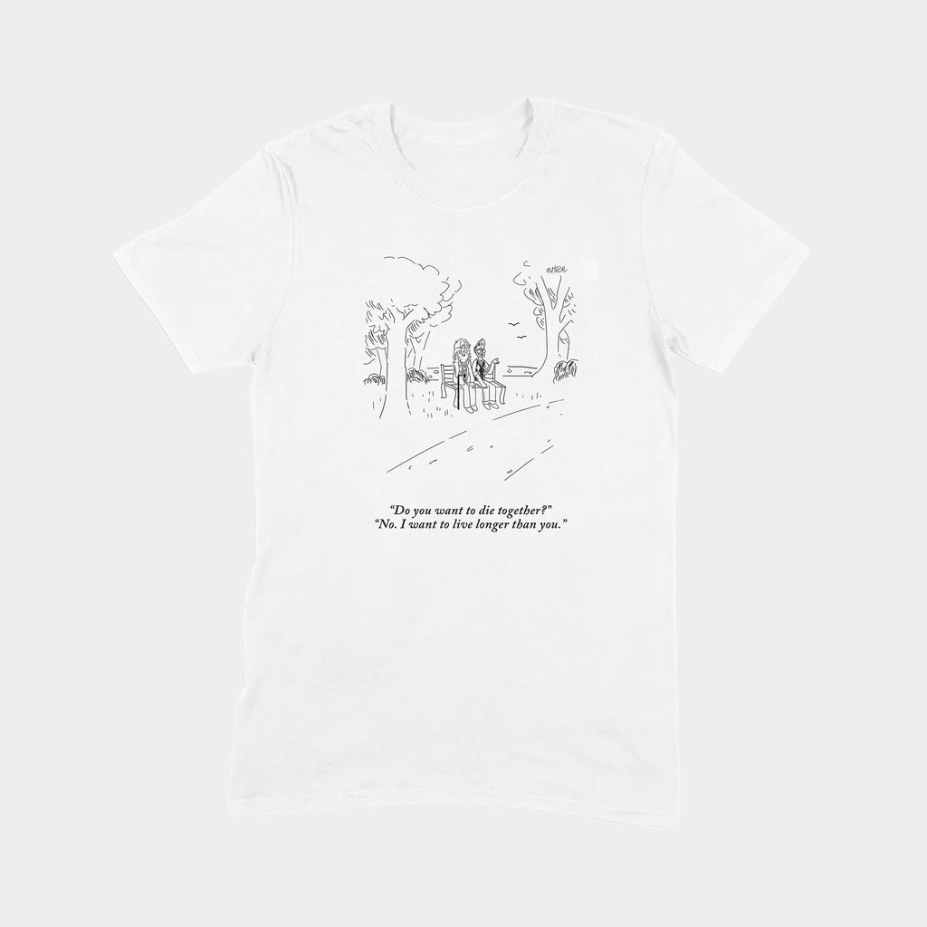 Mythical Merch Die Together Cartoon T-Shirt Best Birthday Gift For Husband