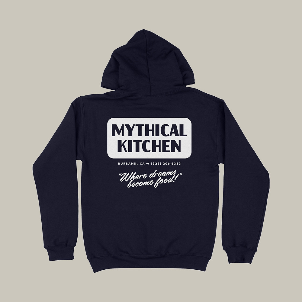 Mythical Store Merch Mythical Kitchen Hoodie Where Dreams Become Food Xmas Gifts For Him