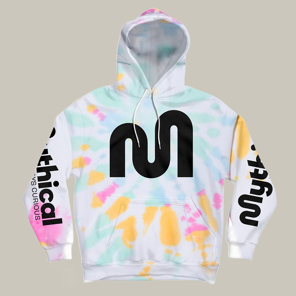 Mythical Store Merch Mythical Logo Hoodie Good Mythical Morning Apparel Celebrity Gift Ideas