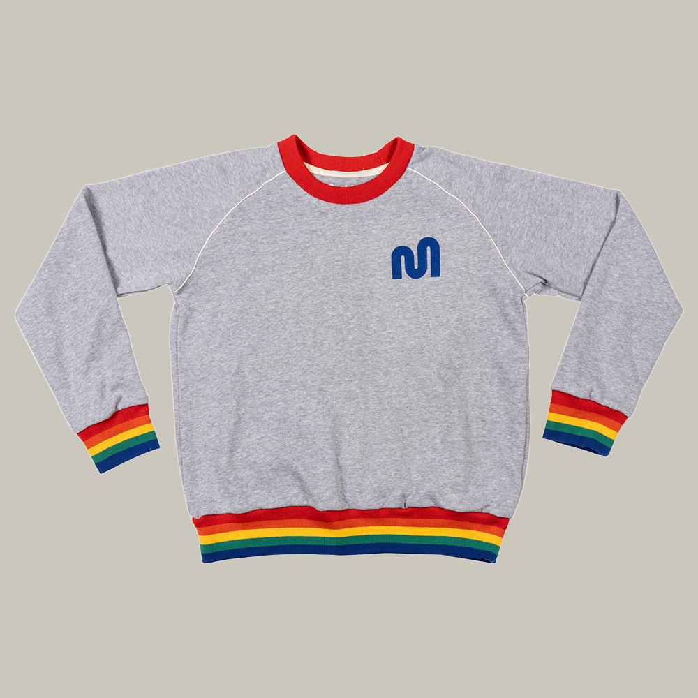 Mythical Store Merch Sweatshirt Always Proud Rainbow Stripes Sweatshirt Unique Gift Ideas