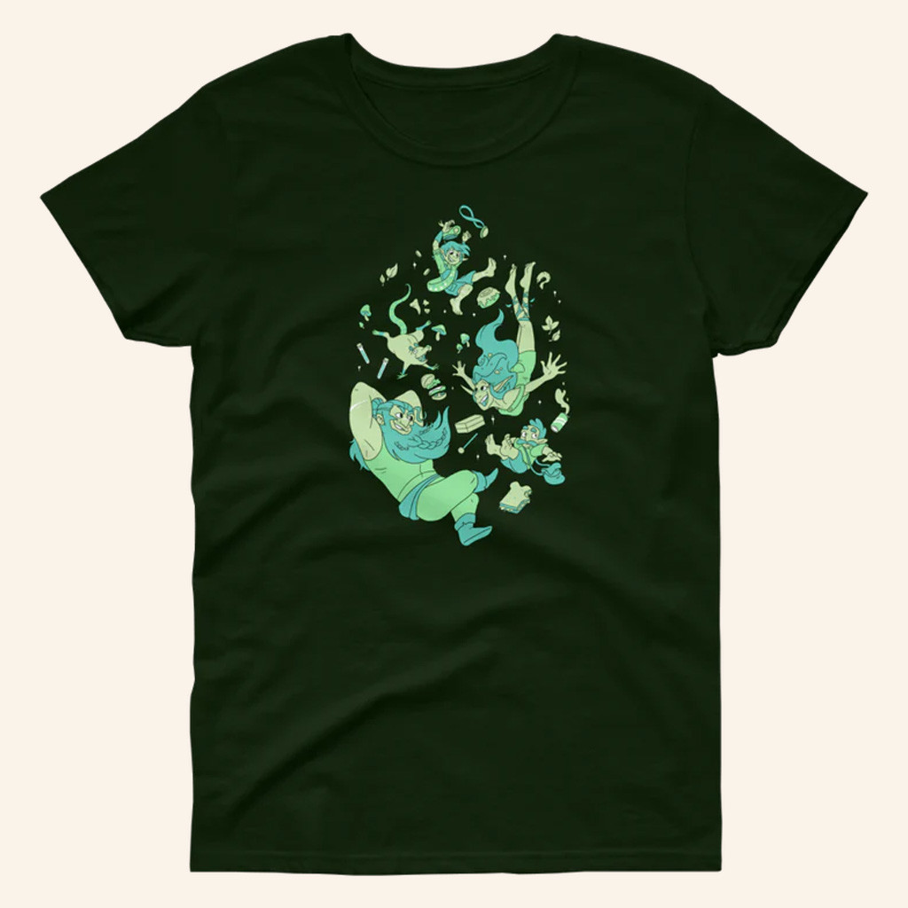 NaddPod Merch Band Of Boobs Group T-Shirt Gift Ideas For Husband