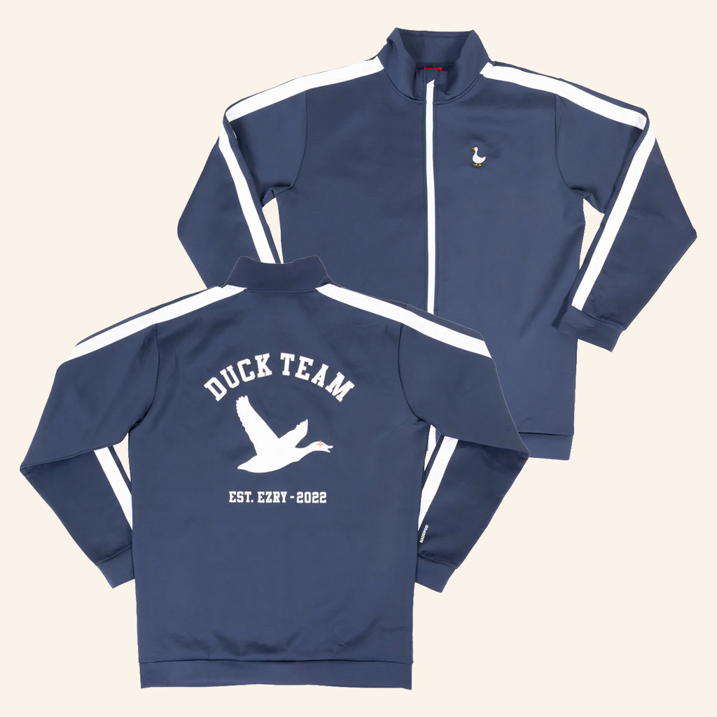 NaddPod Merch Duck Team Track Jacket Best Gifts For Husband NaddPod Merch Duck Team Track Jacket Best Gifts For Husband