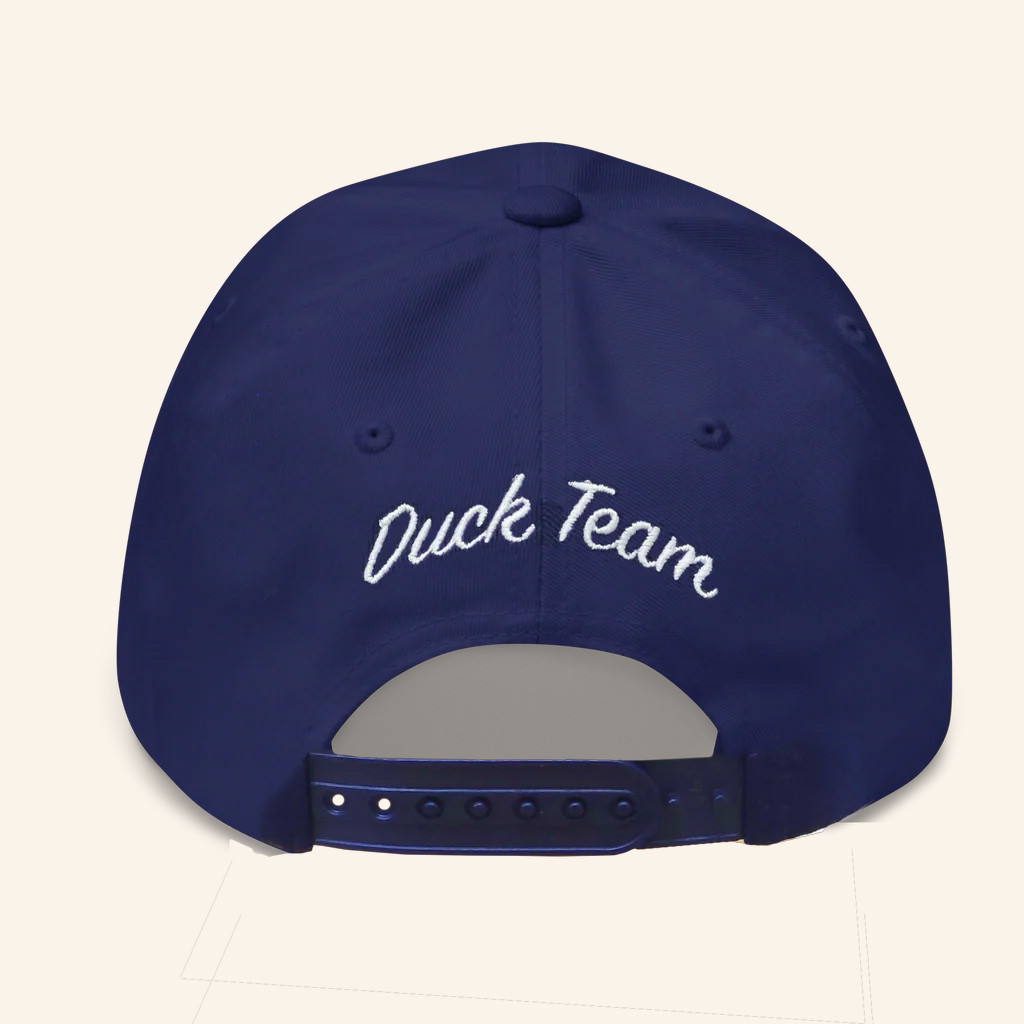 NaddPod Merch Embroidered Duck Team Hat Best Gifts For Brother