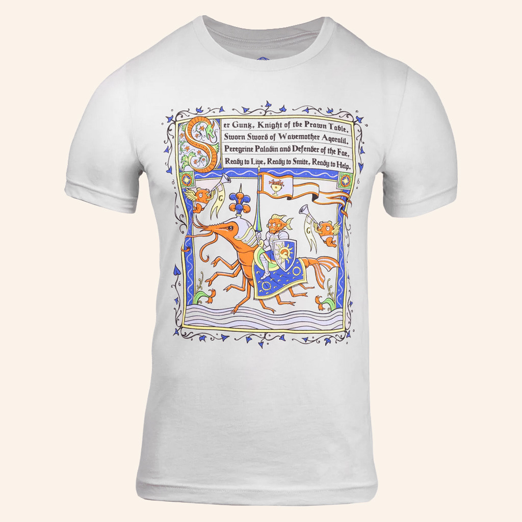 NaddPod Merch Ser Gunk Of The Prawn Table Shirt Present For Husband NaddPod Merch Ser Gunk Of The Prawn Table Shirt Present For Husband