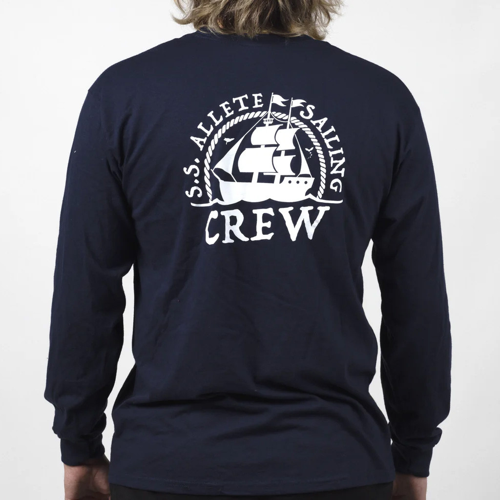 NaddPod Merch SS Allete Sailing Crew Long Sleeve T-Shirt Gift Ideas For Him NaddPod Merch SS Allete Sailing Crew Long Sleeve T-Shirt Gift Ideas For Him