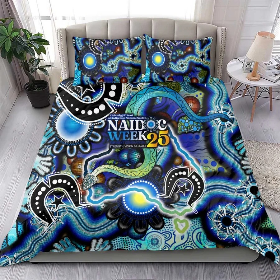 Naidoc Week 25 Aboriginal Bedding Set Bedroom Decorations