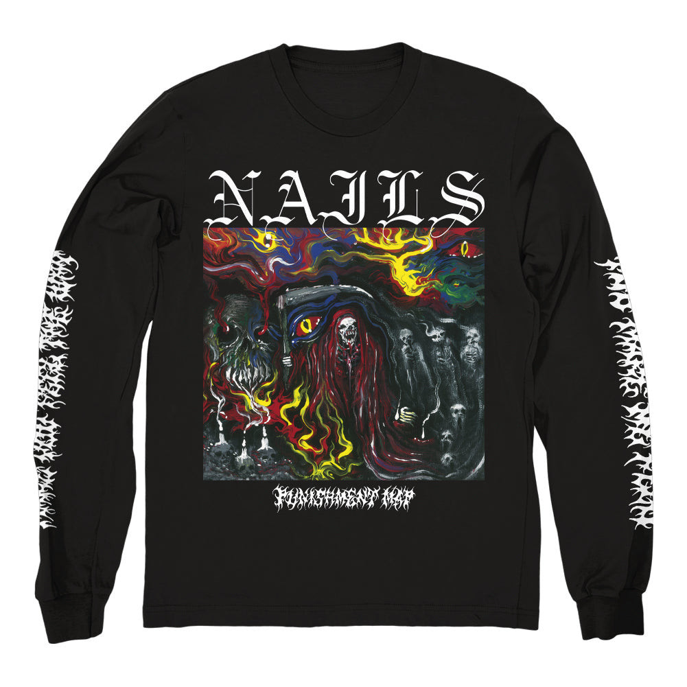 Nails Merch Punishment Map Long Sleeve Shirt Nails Shirt Dad Gifts For Father's Day 2025 Nails Merch Punishment Map Long Sleeve Shirt Nails Shirt Dad Gifts For Father's Day 2025