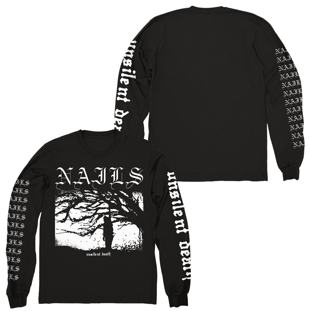 NAILS merch Unsilent Death Long Sleeve T-Shirt Gifts For Father's Day Ideas Gift for Dad