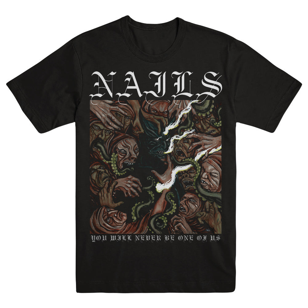 Nails Merch You Will Never Be One Of Us Shirt Nails Shirt Dad Gifts For Father'S Day 2025