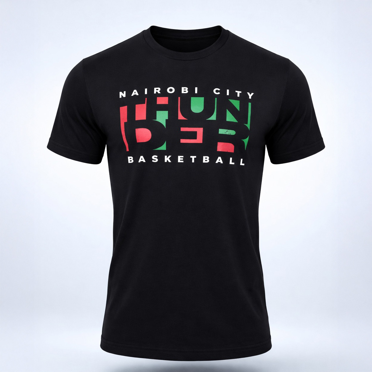 Nairobi City Thunder Basketball T-Shirt Game Day Clothing Nairobi City Thunder Gear